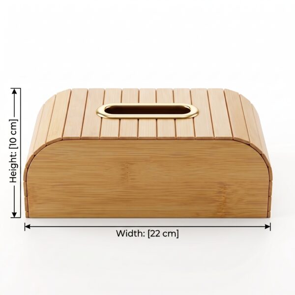 Add_product_dimensions_to_image_202607081643 علبة مناديل خشب موديلات مختلفه HP2-366