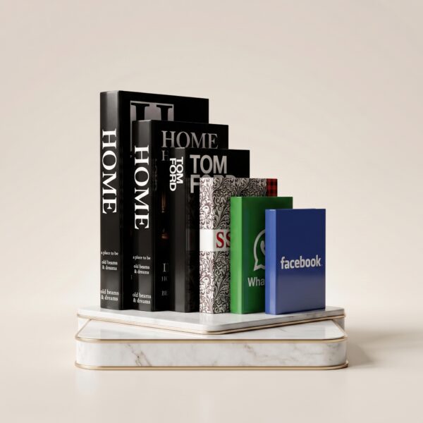 Place_object_onto_pedestal_2K_202607071639 كتاب ديكور