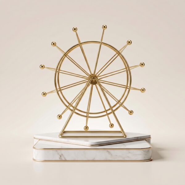 Place_object_onto_pedestal_2K_202607211414 ديكور شكل ساقية