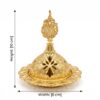 Product_image_with_dimensions_2K_202607211748 مبخرة جولد بطبق . ٥٢-٧ ek