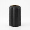 Commercial_product_shot_object_2K_202607281509 فازة بورسلين ٣ لون ابيض جراي اسود GF3348